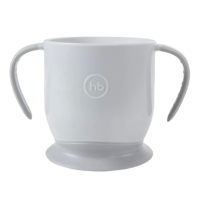 Кружка на присоске Happy Baby 15022 grey 1